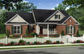 House Plan Gallery - -1354 - 1,354 sq ft - 3 Bedroom - 2 Bath Small House Plans - Single Story Printed Blueprints - Simple to Build (5 Printed Sets)
