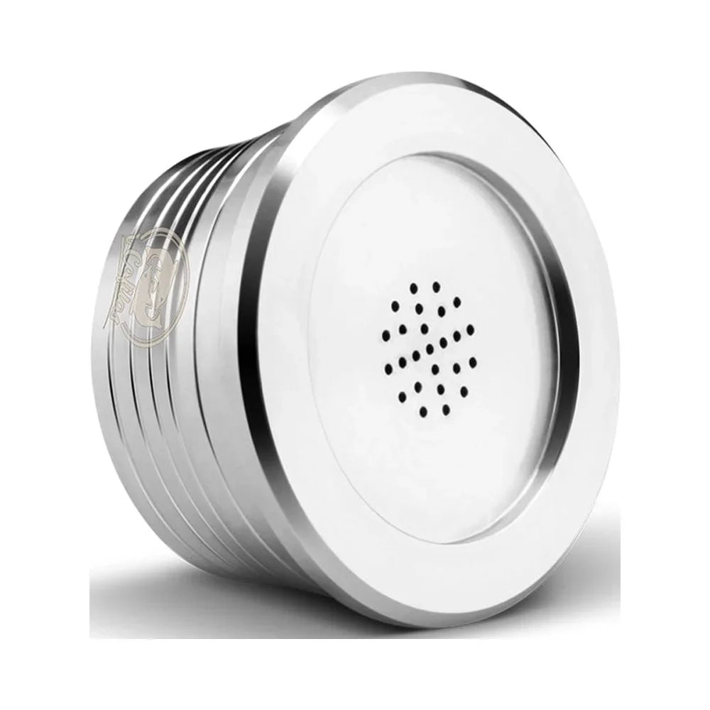 Suzicca Stainless Steel Reusable Coffee Capsules Reusable Coffee Capsule Cup Filter Compatible with Delta Q
