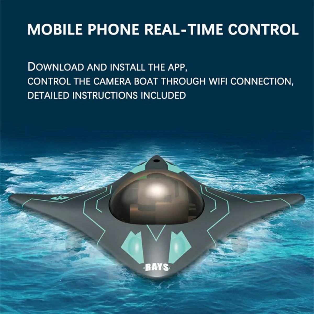 Remote  boat,Boat With Ship Video Visual Camera Ship Video Real-time Camera Ship Boat App Links Visual Remote Led Model App Links Real-time Remote Boat Camera Kids And Huiop