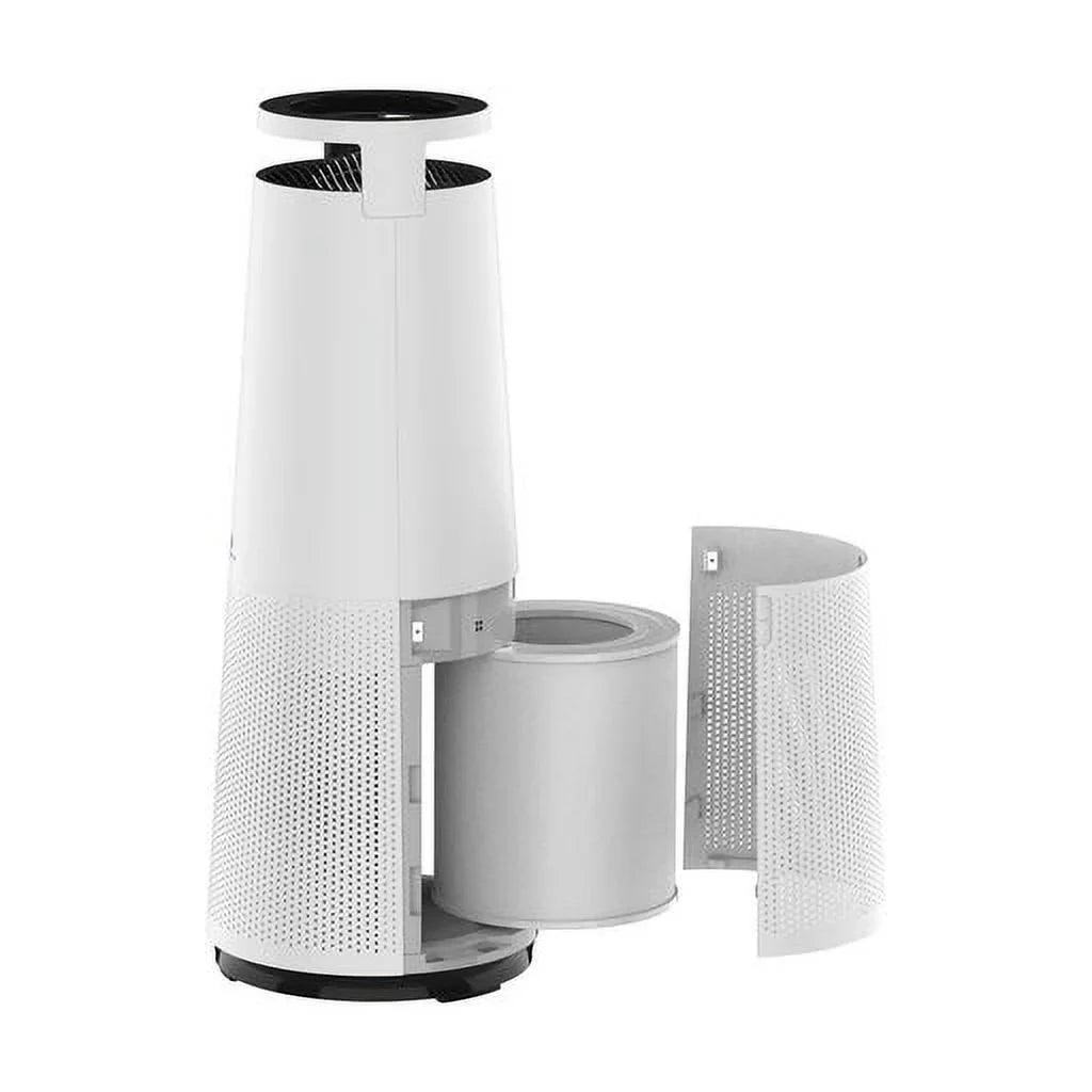 Lifelabs Sciaire +  Air Purifier | Ions Actively Clean & Deodorize Air | Eliminates 99.97% of Bacteria & Viruses | H13  Purifier Filter for Allergies Pets | Large Room Home | White