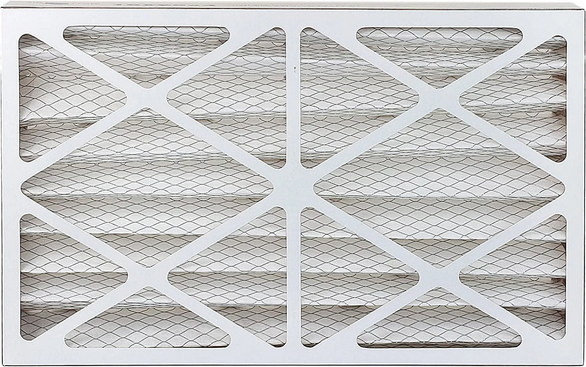 Filterbuy 16x25x4  8 Pleated   Furnace Air Filters (3-Pack)