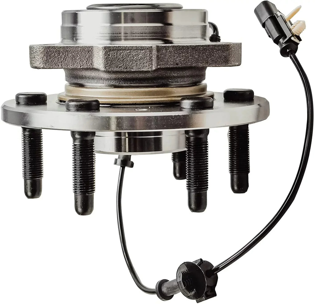 Detroit Axle - Front Wheel Bearing Hubs for Chevy  Silverado Sierra 1500 Tahoe Suburban Yukon  Cadillac Escalade  , Replacement Wheel Bearing Hubs Assembly Set, Pair Hubs
