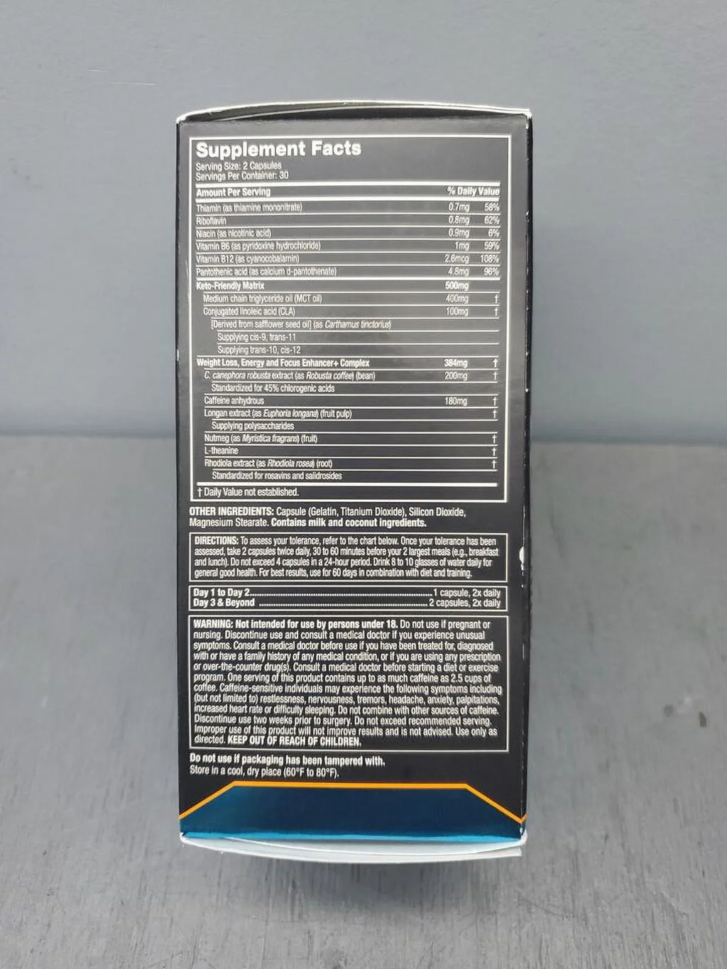 2 Pk: NextGen Thermogenic Xenadrine Powerful Weight Loss 60