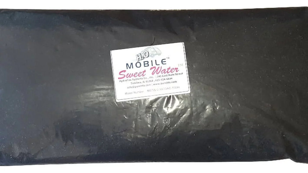 27.5 Lbs. (1 cubic foot) Pure Virgin Coconut Shell Bulk Activated Charcoal (Activated Carbon) Granules with a size range of 12 to 40 mesh. Iodine adsorption number is above 900