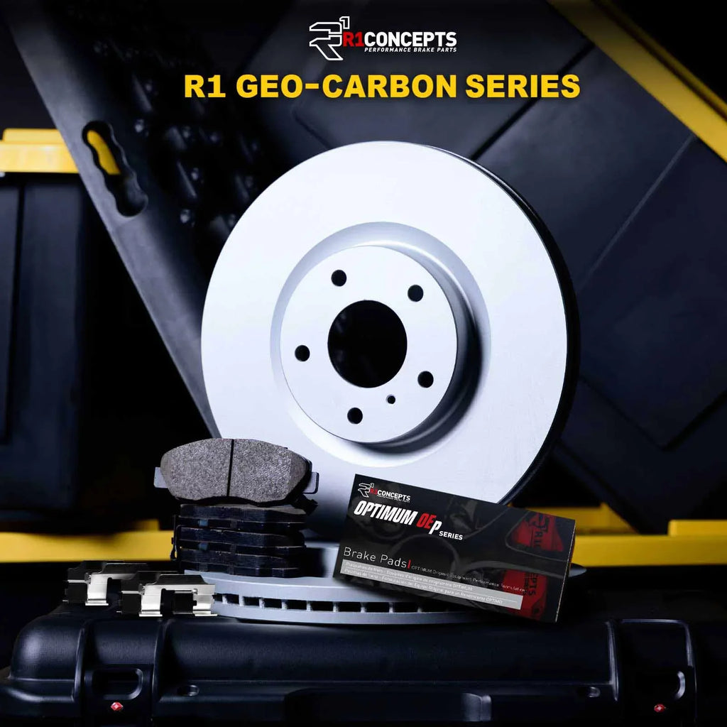 R1 Concepts Wduh1 76175 R1 Concepts Carbon Series Brake Rotors With 5000 Oep Fits select: 2004-2007  , 2004-2009