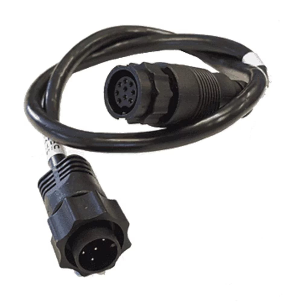 Lowrance Adapter Cable 9- ducer To 7-Pin unit non chirp