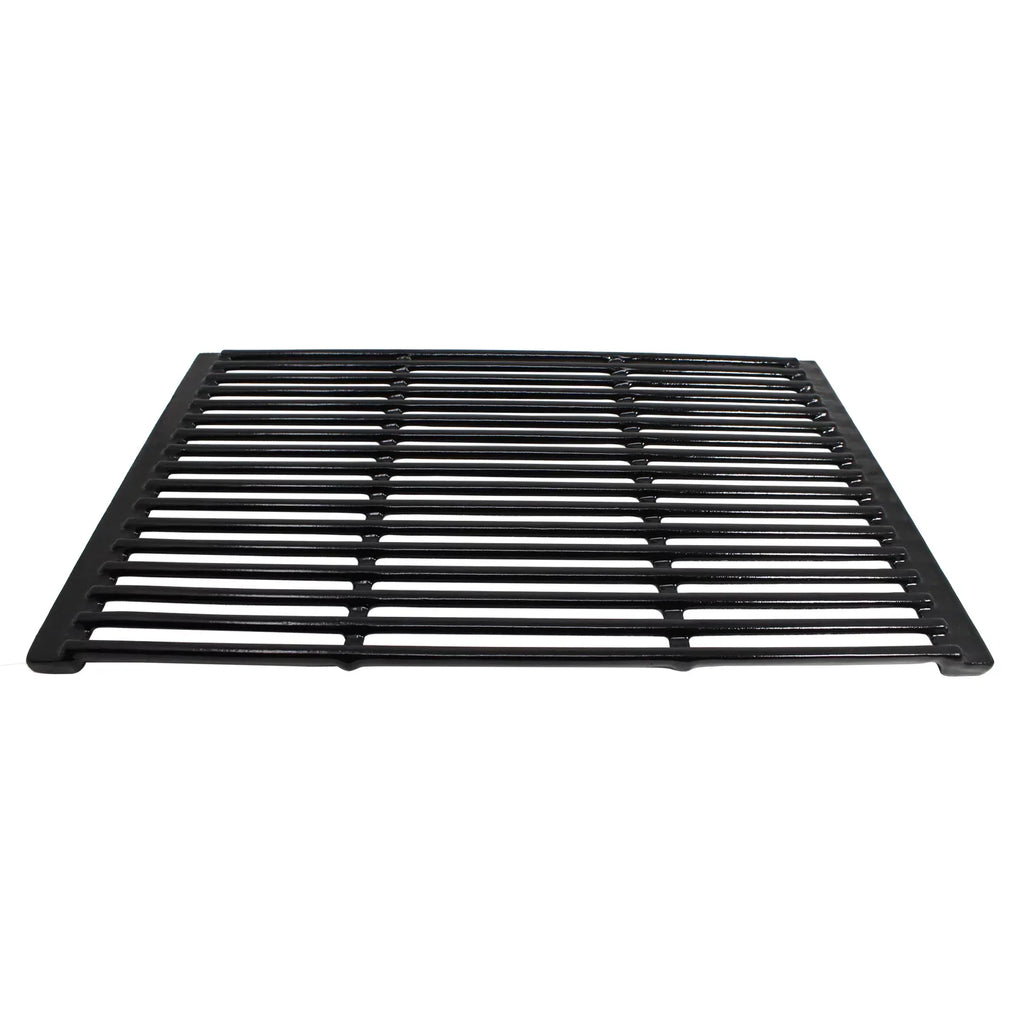 2  Grill Cooking Grates & 3 Heat Shield Plate Tent Replacement Parts for Charmglow 810-7440-S - Compatible Barbeque Porcelain Enameled Cast Iron Grid 19" & Flame Tamer, Flavorizer Bar