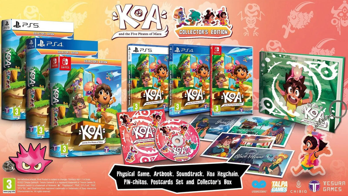 Koa and the Five Pirates of Mara - Collector's Edition [Sony PlayStation 5]