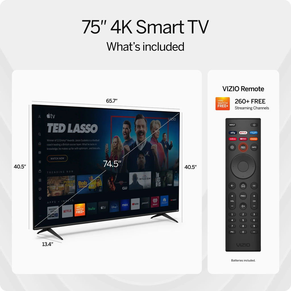 75" Class V-Series 4K   Smart  V755x-K04 (New)