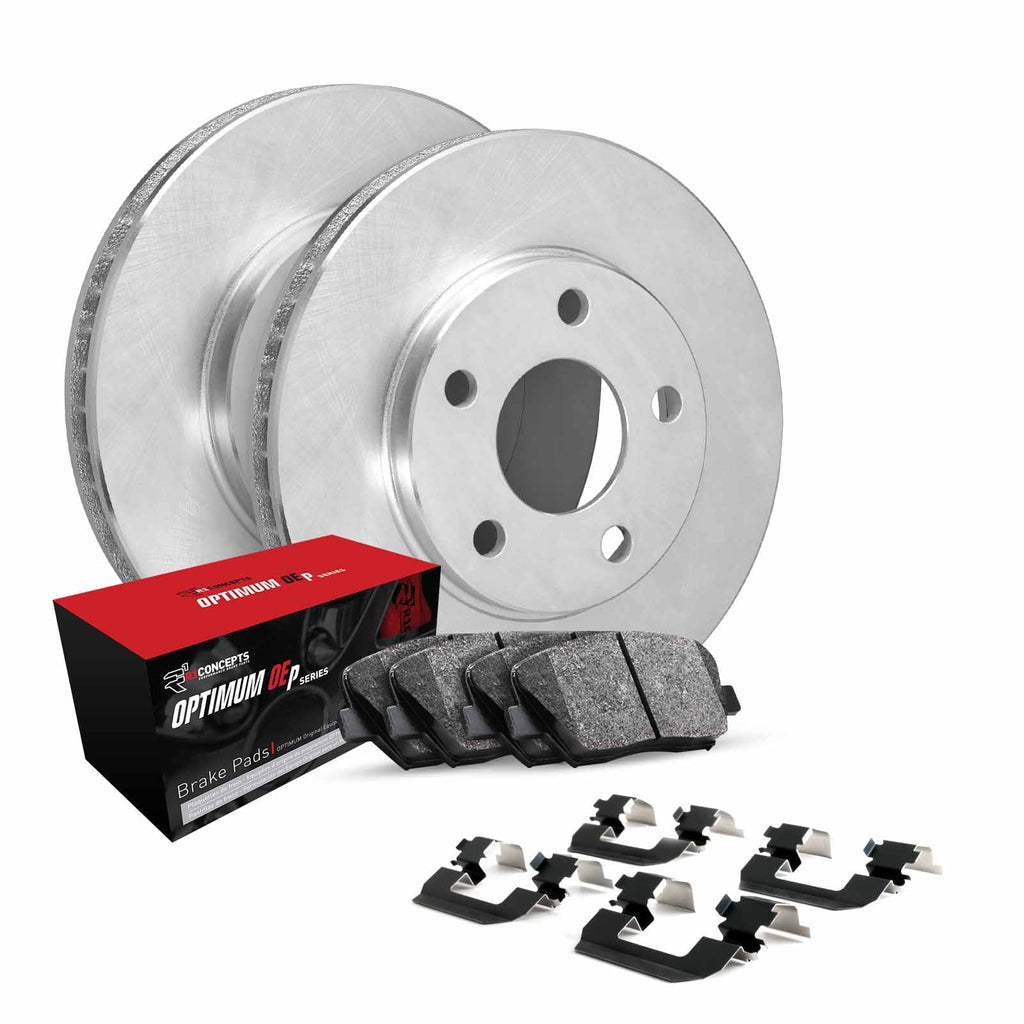 R1 Concepts Wfuh1 63590 R1 Concepts Brake Rotor Blank With Optimum Oe Pads & Fits select: 2015-2019 -