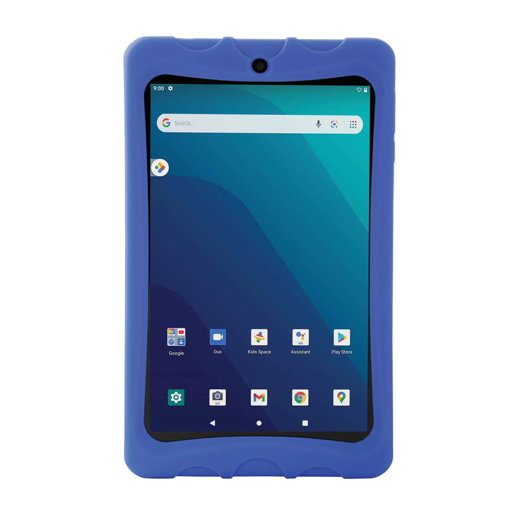 Restored onn. 8" Kids Tablet, Blue, 32GB Storage, 2GB , Android 11 , 2GHz Quad-Core Processor,  Display, Dual-band Wi-Fi (Refurbished)