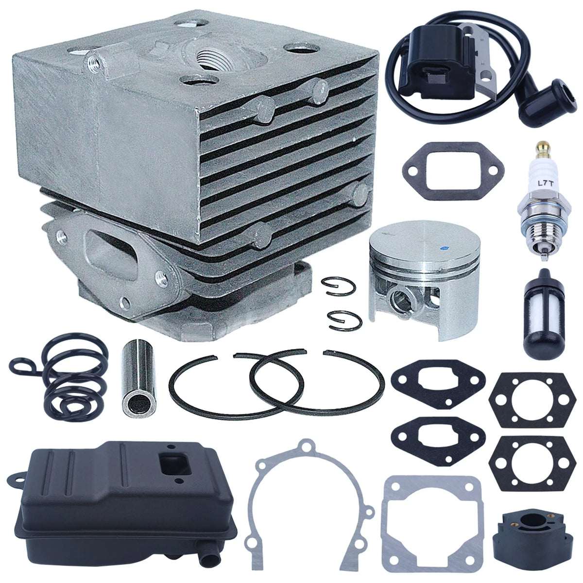 46MM Cylinder Piston Kit Fit Stihl SR400 SR420 BR320 BR400 BR340 BR380 BR420