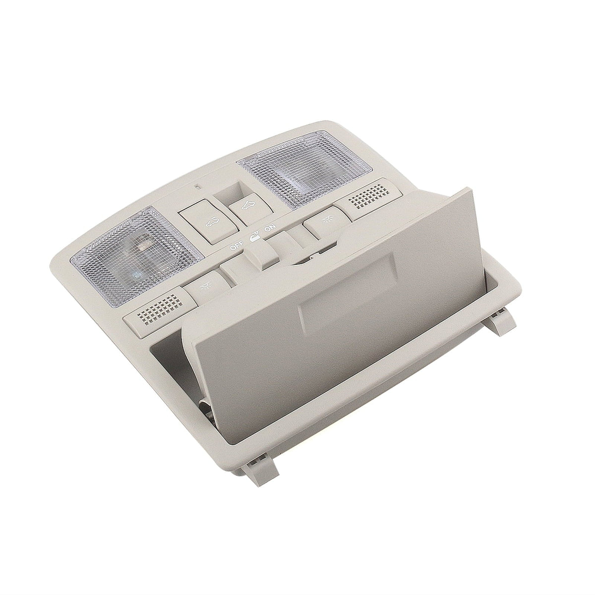Overhead Console Reading Light w/ Sunroof Switch For Mazda 6 2009-2013 -9 2010-2015 Gray