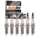6 pc Autolite APP5684 Double Platinum Spark Plugs for Ignition Wire Secondary Fits select: 2019-2021  RAV4, 2018-2021