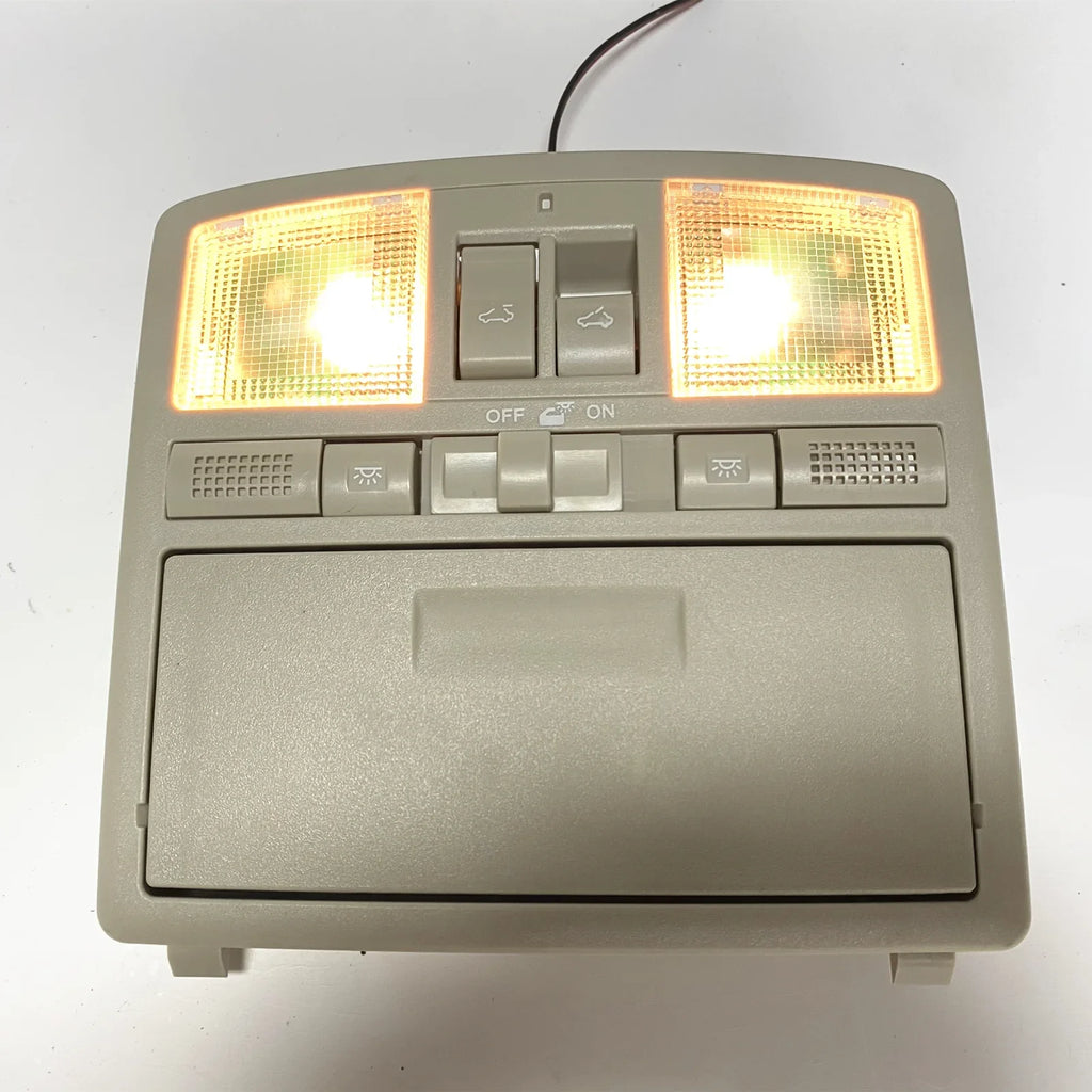 Overhead Console Reading Light w/ Sunroof Switch For Mazda 6 2009-2013 -9 2010-2015 Gray