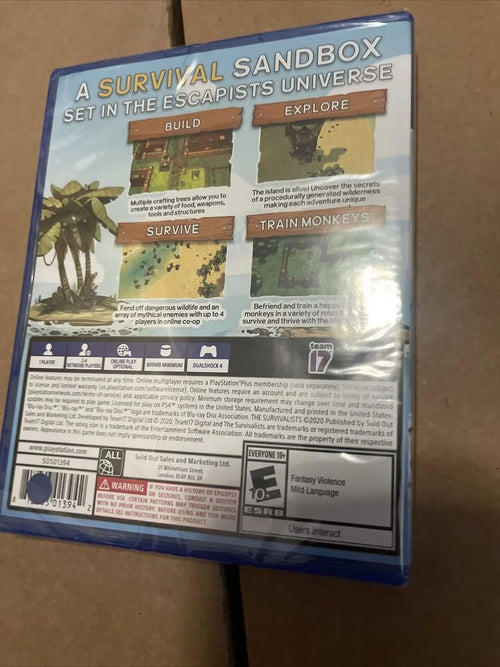 /.  The Survivalists - PS4.