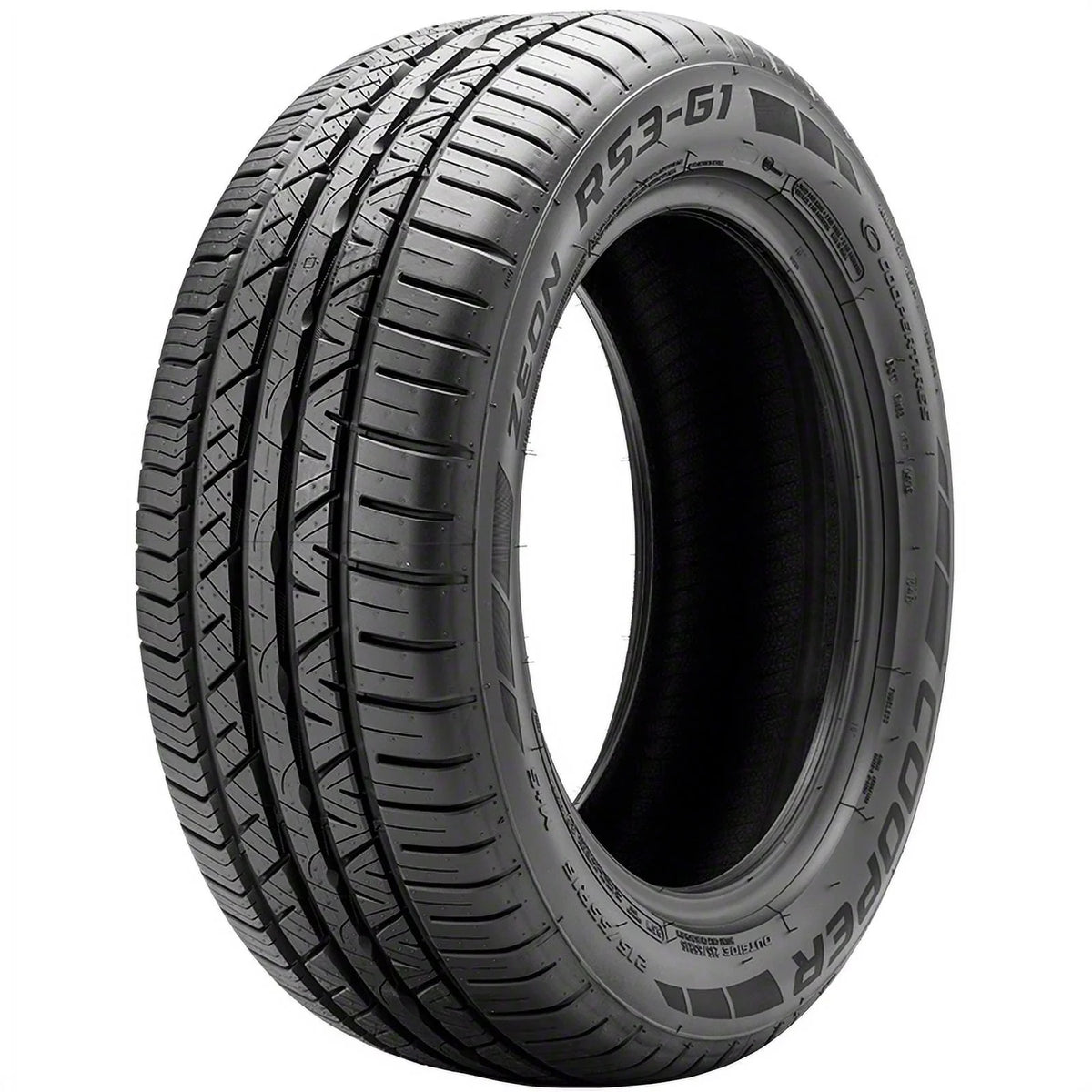 Cooper Zeon RS3-G1 265/35R20 99 W Tire Fits: 2015-20 Ford Mustang EcoBoost Premium, 2016-17 Porsche 911 GT3