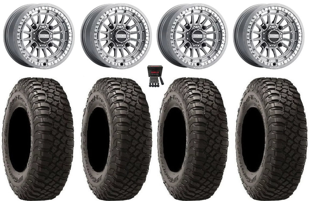 MetalFX Delta Bdlk  15" Wheels Gm 32"  KM3 Tires Polaris   1000 /   / Ranger  900/1000