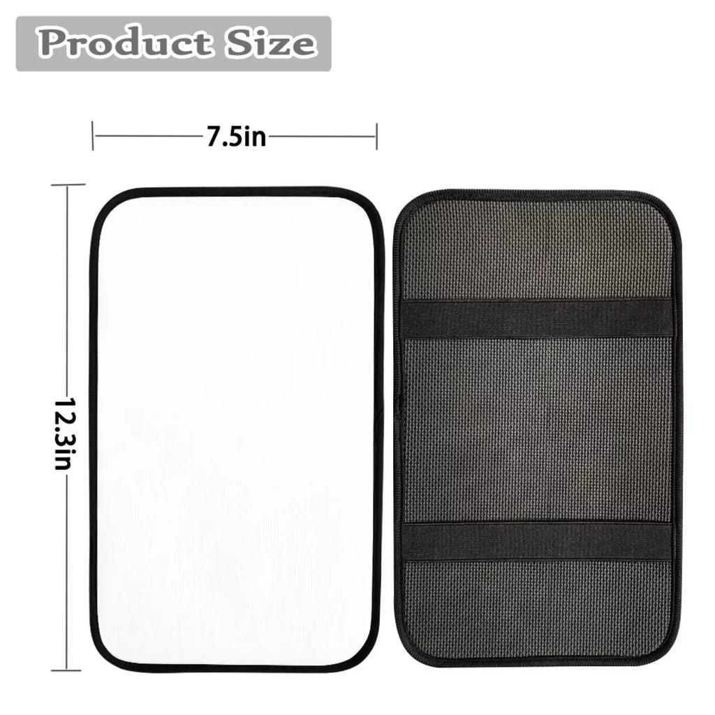 Binienty Interior Accessories Car Seat Cover Set of 8-Van Sedan Seatbelt Pad+Center Console Pad+Front Back Saddle Blanket Cover+Auto Settring Wheel Cover AestheticMushroom Print