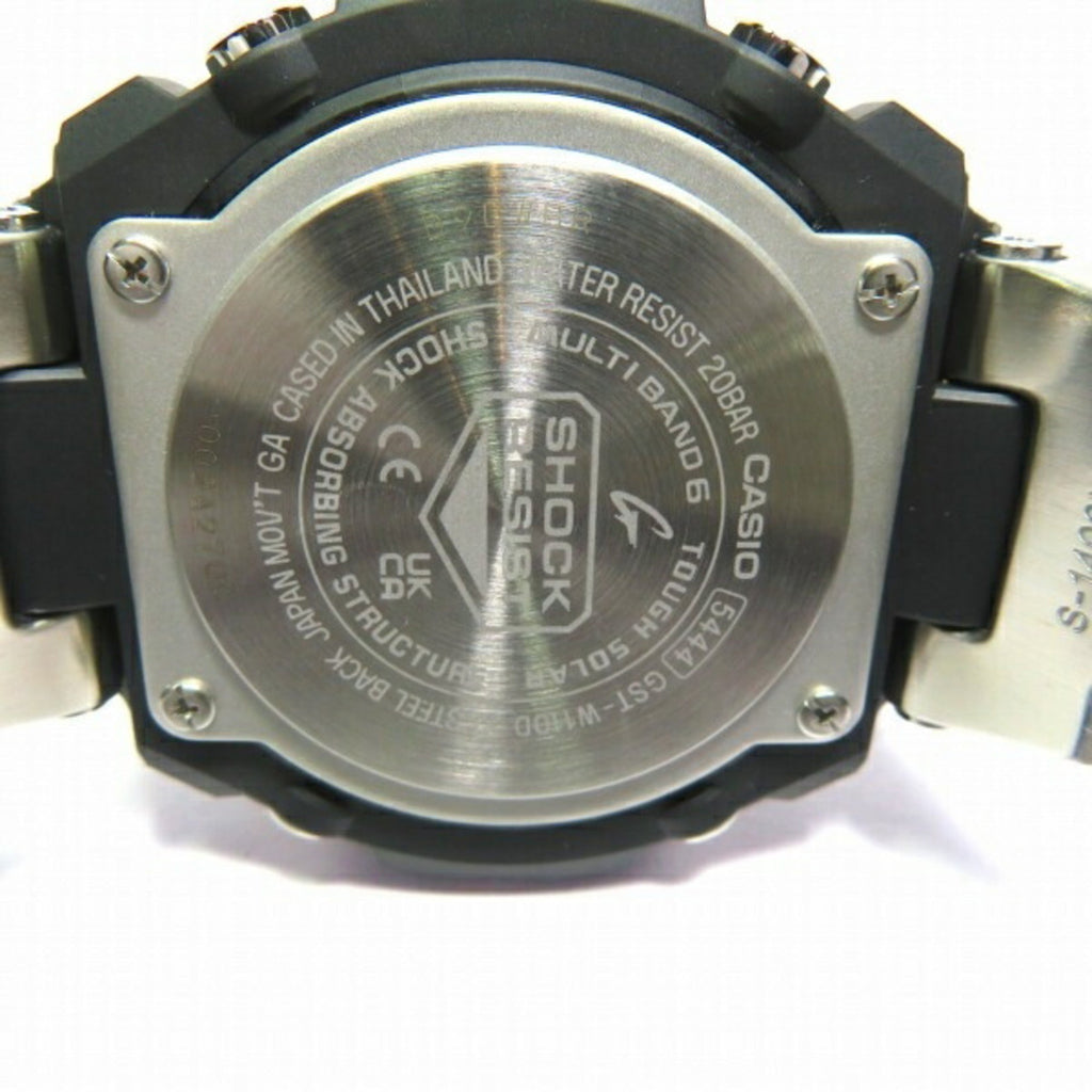 Pre-Owned Casio G-Shock Multiband 6 -W110D-7AJF Radio Solar Watch Men's (Good)