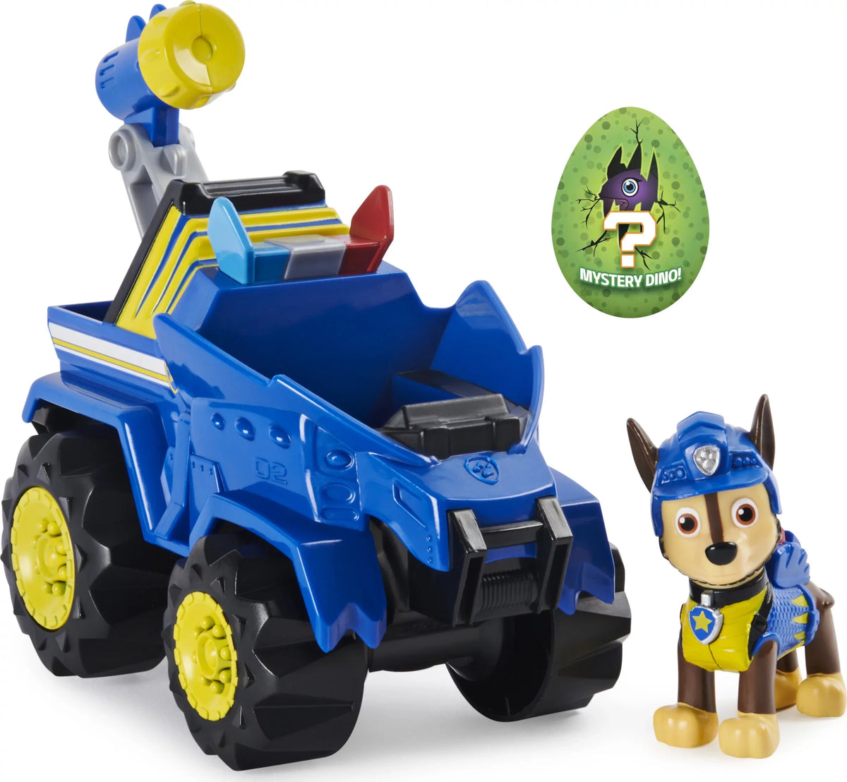 Patrol, Dino Rescue Chase’s Deluxe Rev Up Vehicle with Mystery Dinosaur Figure