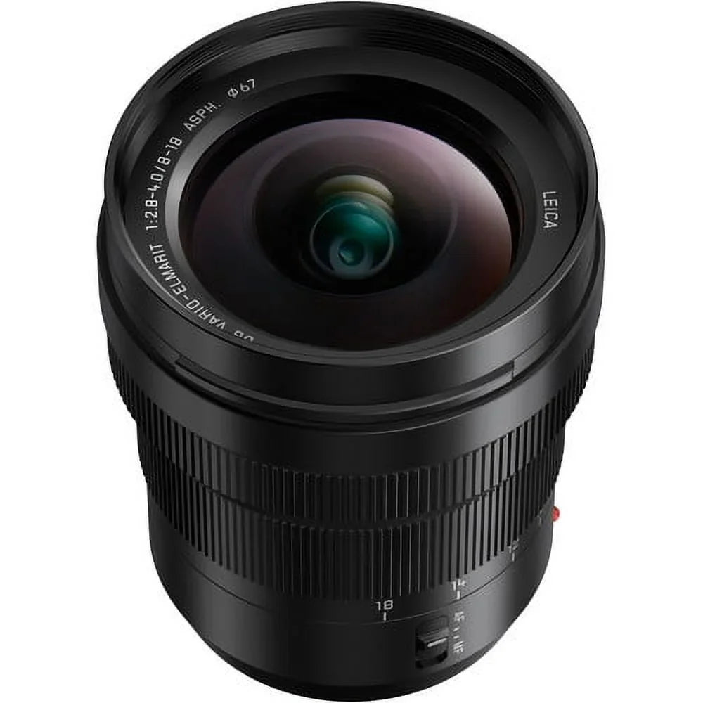 Panasonic Leica  Vario-Elmarit 8-18mm f2.8-4 Lens Bundle with 67mm Filter Kit