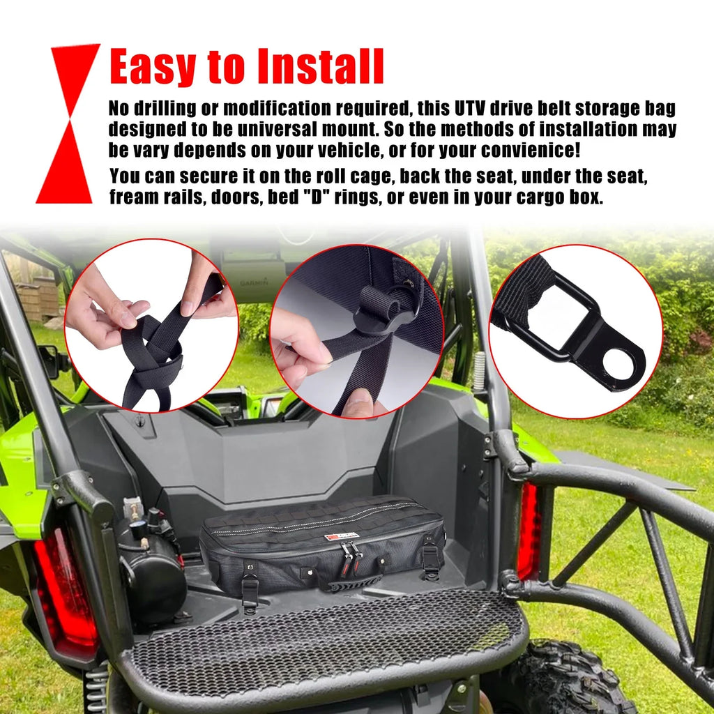 Universal Travel Tool Storage Kit Storage Bag with Portable Tool Roll Organizer Wrench Tool Pouch for   Car Truck