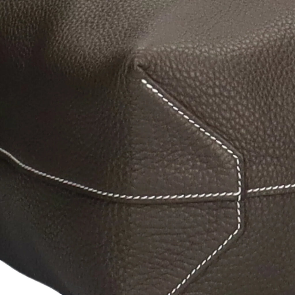 Pre-Owned Hermes  Double Sense Tote Bag Taurillon Clemence Etain Women's (Good)