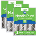 Nordic Pure 24x24x2 Pleated  13 Air Filters 3 Pack