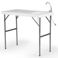 Modern Home Portable Folding Outdoor Fish Fillet Table for Cleaning/Cutting