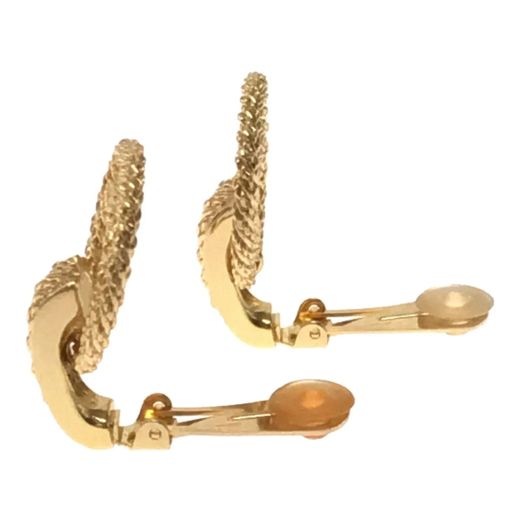 Pre-Owned Christian Dior Rhinestone Big Earrings Accessories Women's Gold   ITSRN157RU90 RM2878M (Good)