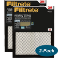 Filtrate Ultrafine Particle Reduction  Furnace Air Filter,  2800, 16 x 25 x 1-Inches, 2-Pack