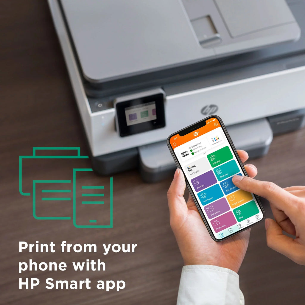 OfficeJet Pro 9018e All-in-One Wireless Color Inkjet Printer