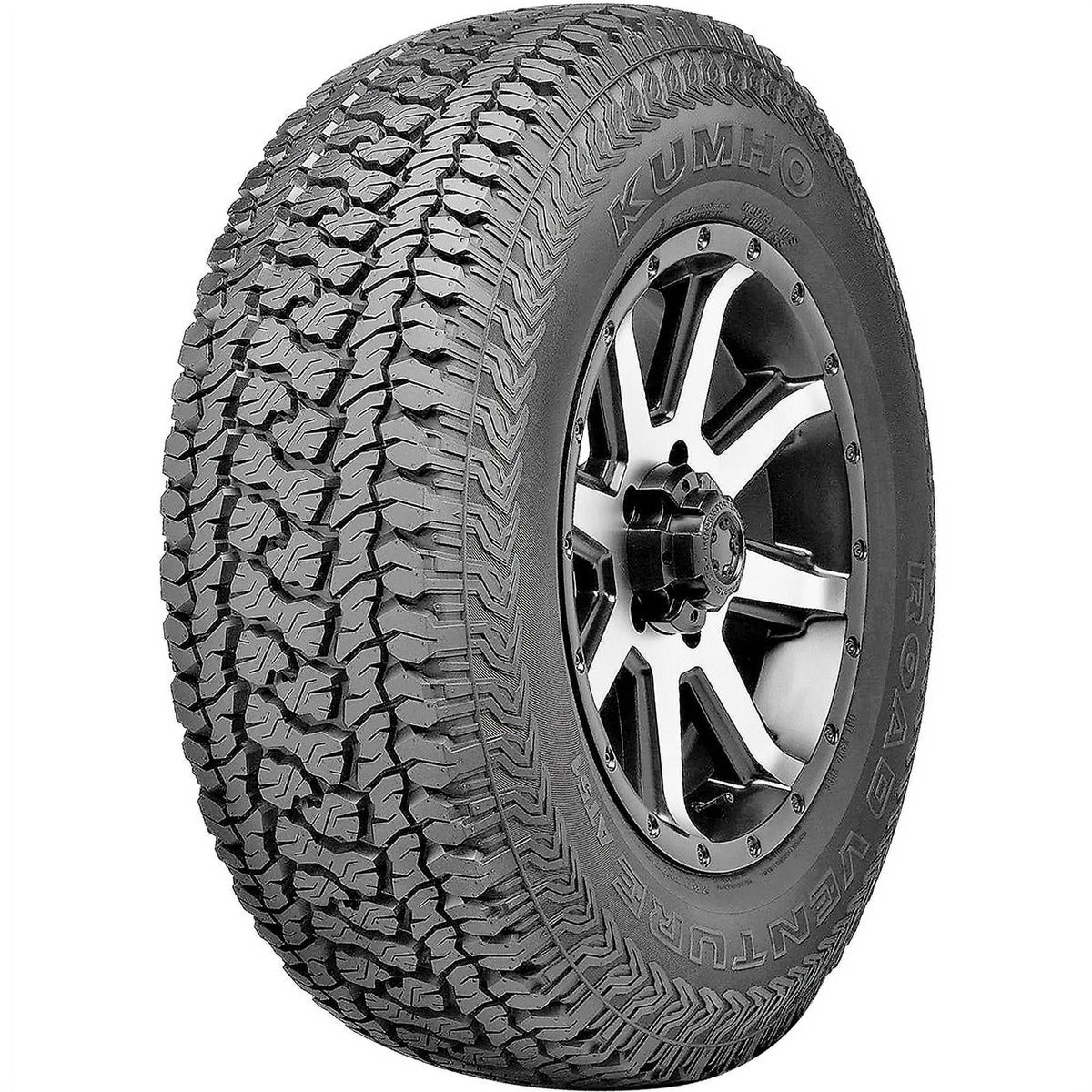 Set of 4 () Kumho Road Venture AT51 235/70R16 104T A/T All Terrain Tires Fits: 2004-07 Honda Pilot -L, 2013 Ford Explorer Sport