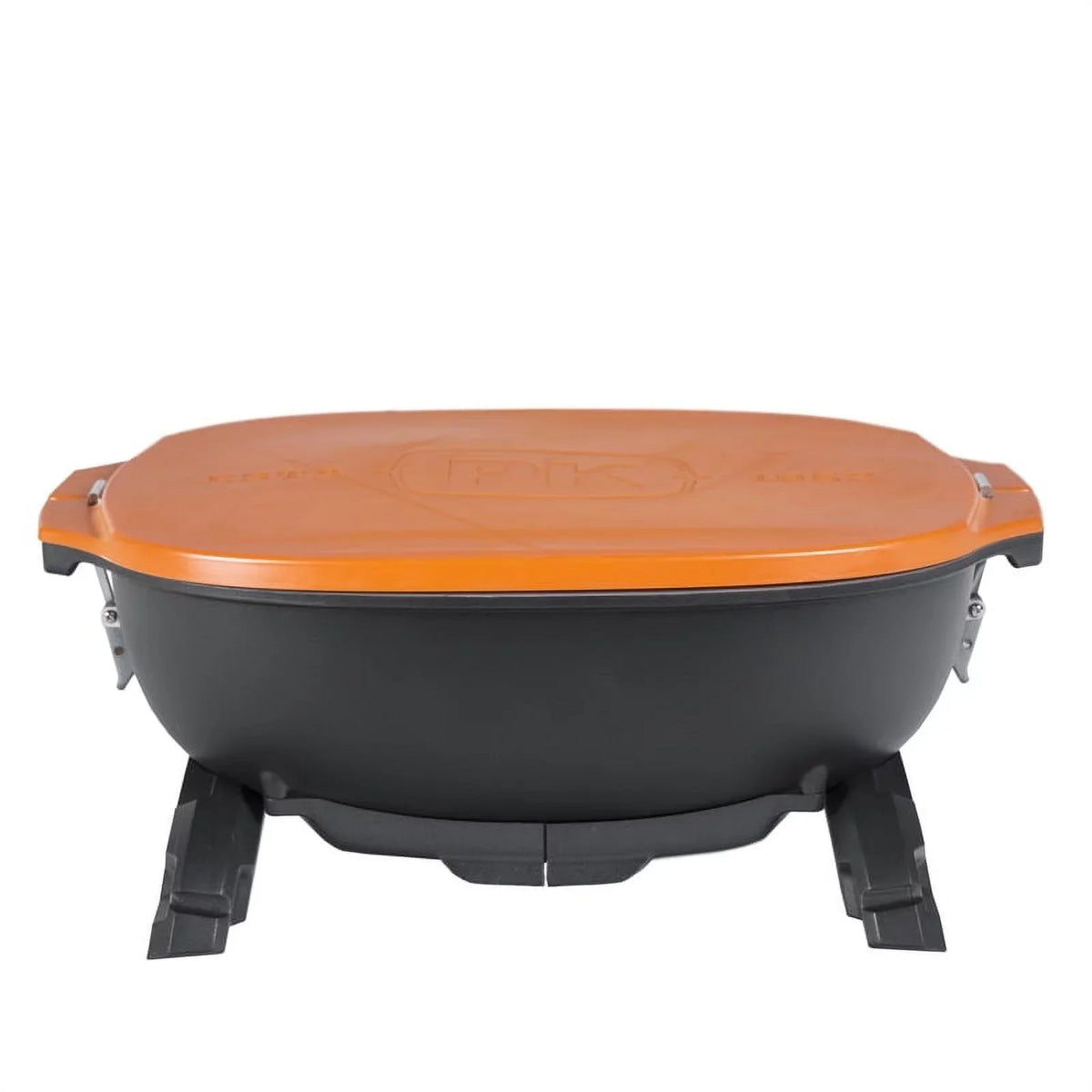 Grills 17 in.  Hibachi Charcoal Grill Orange