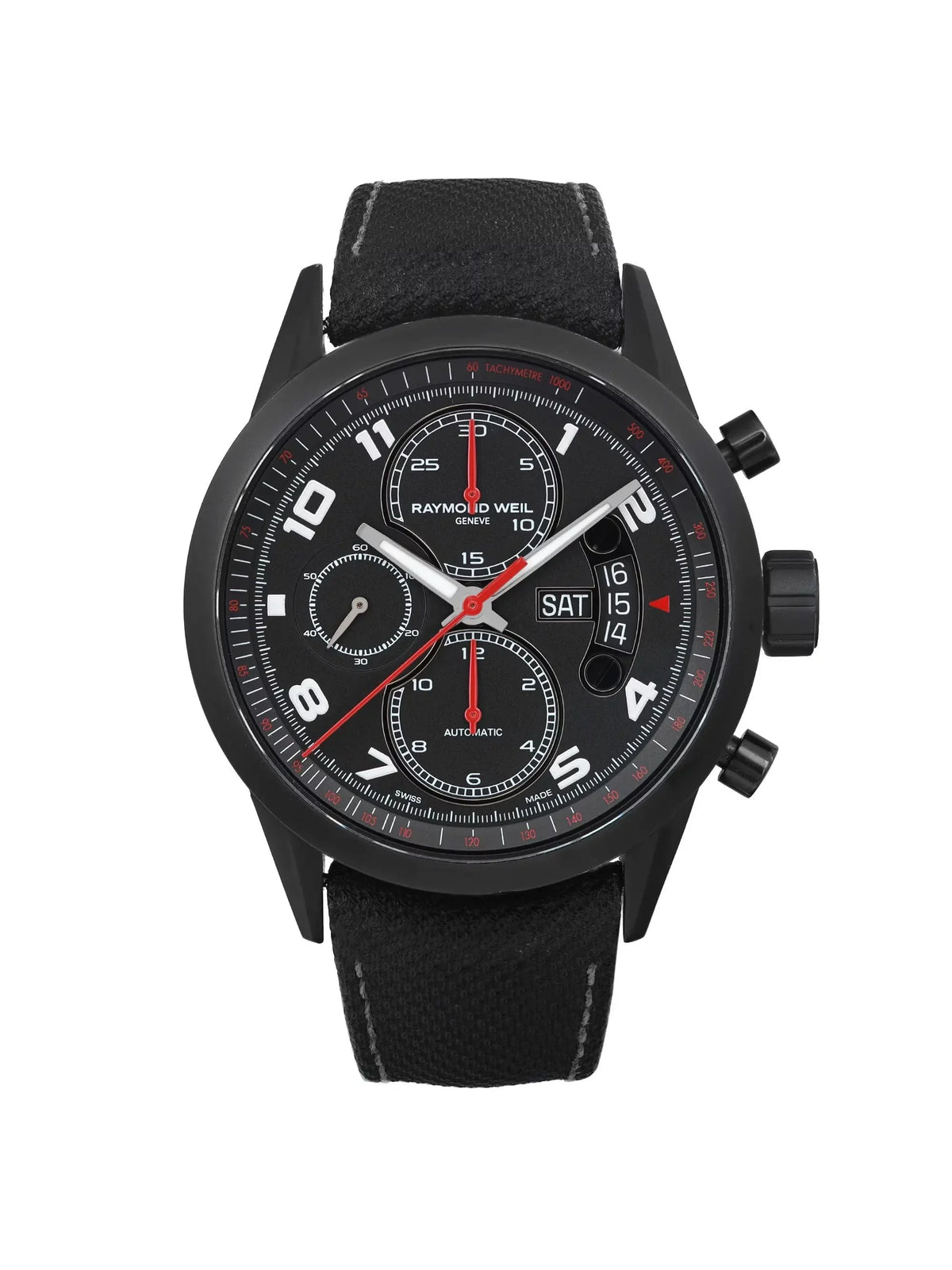 Raymond Weil Freelancer Steel Black Dial Automatic Men's Watch 7730--05207