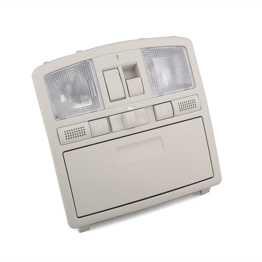 Overhead Console Reading Light w/ Sunroof Switch For Mazda 6 2009-2013 -9 2010-2015 Gray