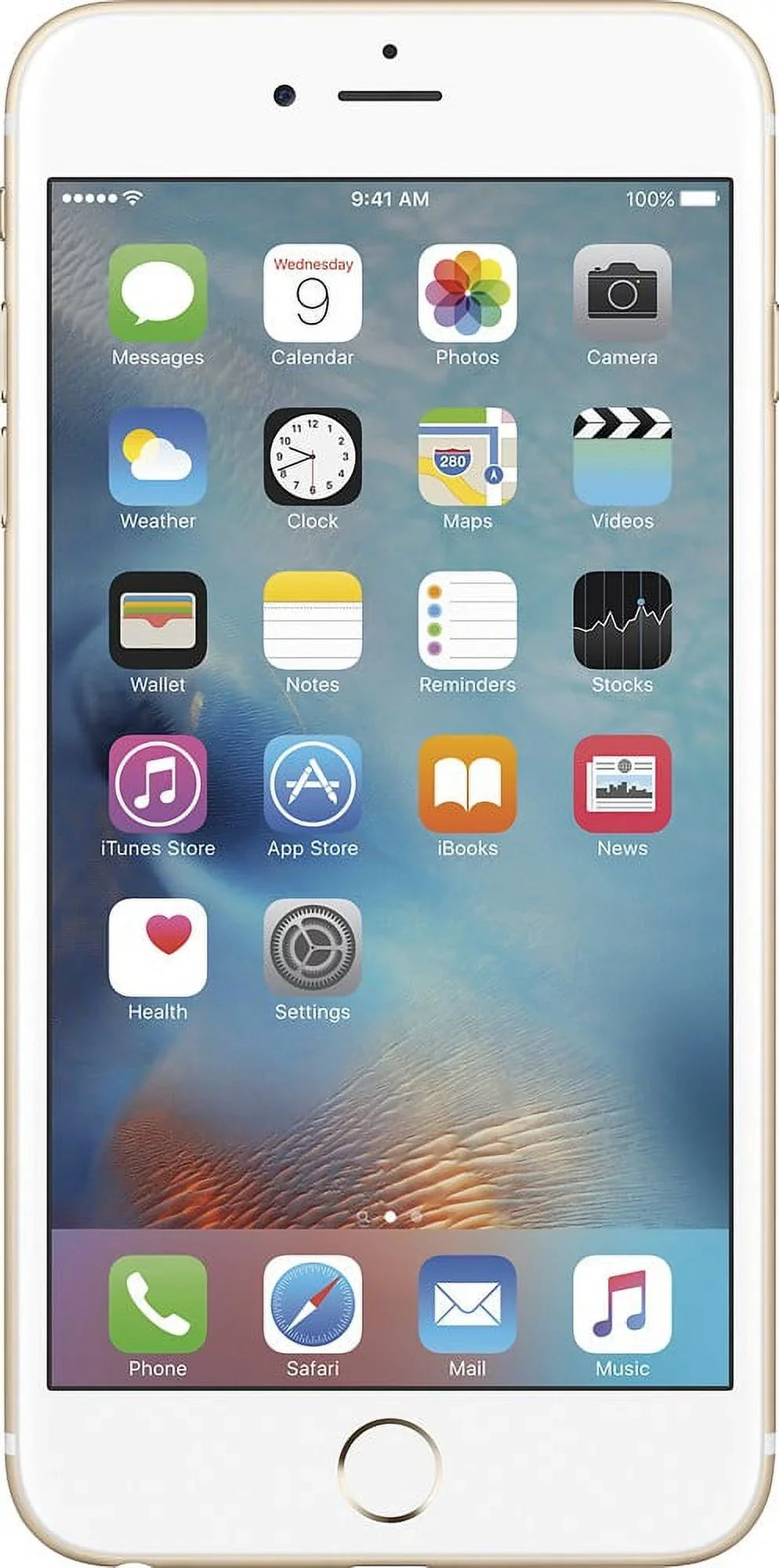 Restored Apple iPhone 6s Plus 64GB, Gold - Unlocked  (Refurbished)