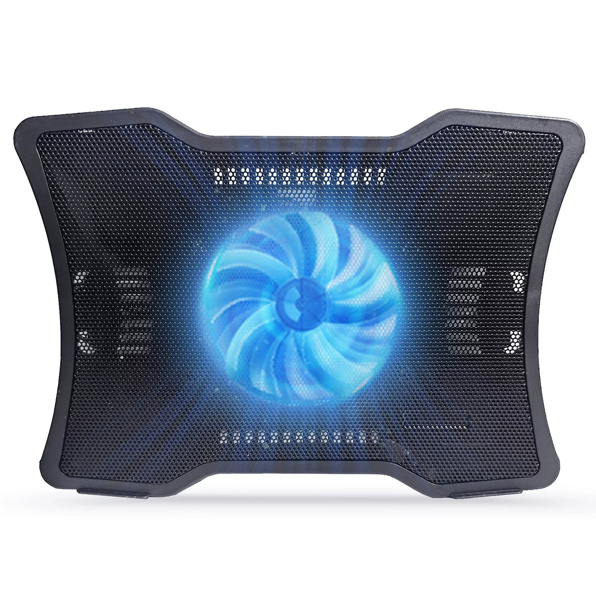 Carevas Portable Laptop Cooler Laptop Cooling Base Single Fan Design Low Noise Two  Ports Support Laptops Below 14 inch