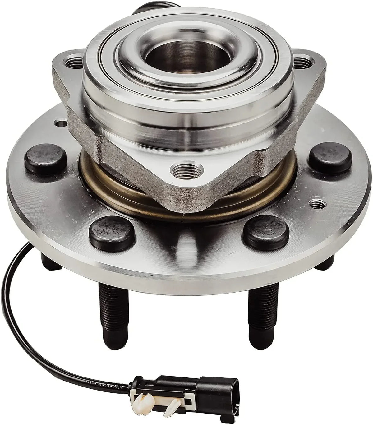 Detroit Axle - Front Wheel Bearing Hubs for Chevy  Silverado Sierra 1500 Tahoe Suburban Yukon  Cadillac Escalade  , Replacement Wheel Bearing Hubs Assembly Set, Pair Hubs