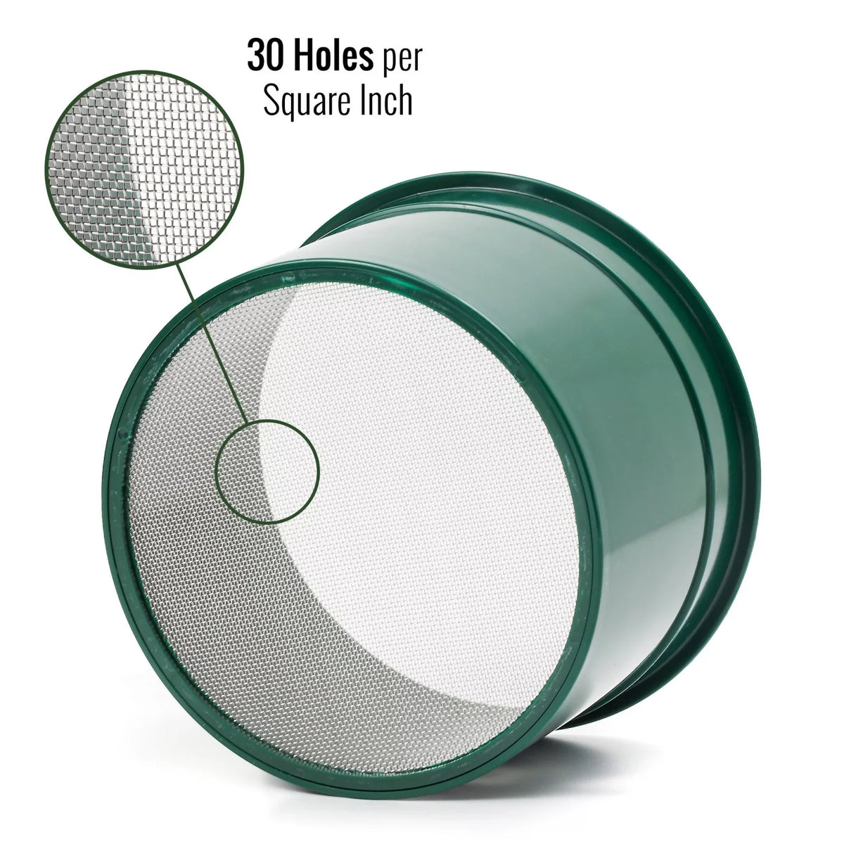 Outdoor 3pc Gold Rush Sifting Classifier Sieve Mini 6 Inch Prospect Pan, 3 Sizes