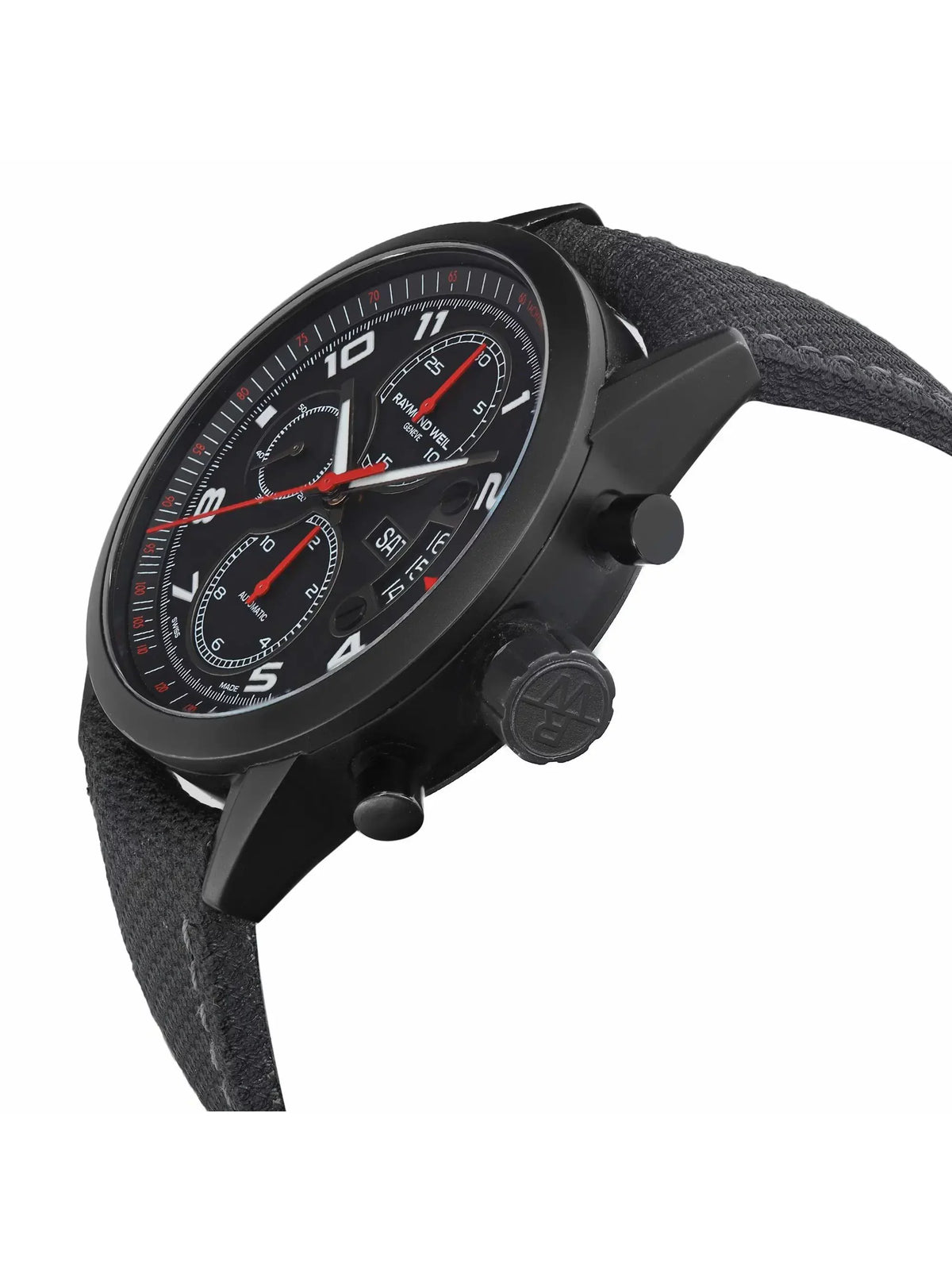 Raymond Weil Freelancer Steel Black Dial Automatic Men's Watch 7730--05207