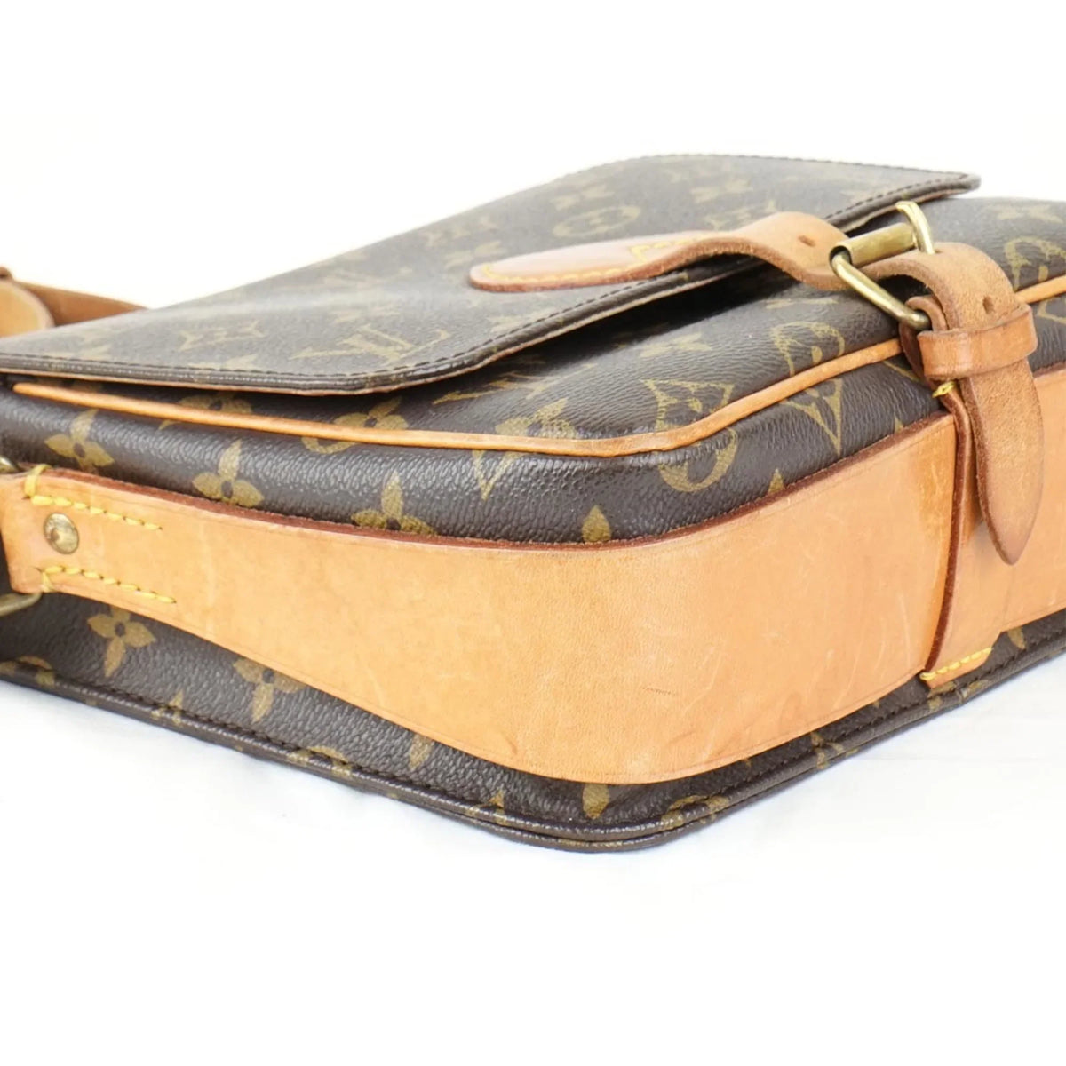 Pre-Owned   Cartesier  M51253 Shoulder Bag Monogram Canvas Women's (Fair)