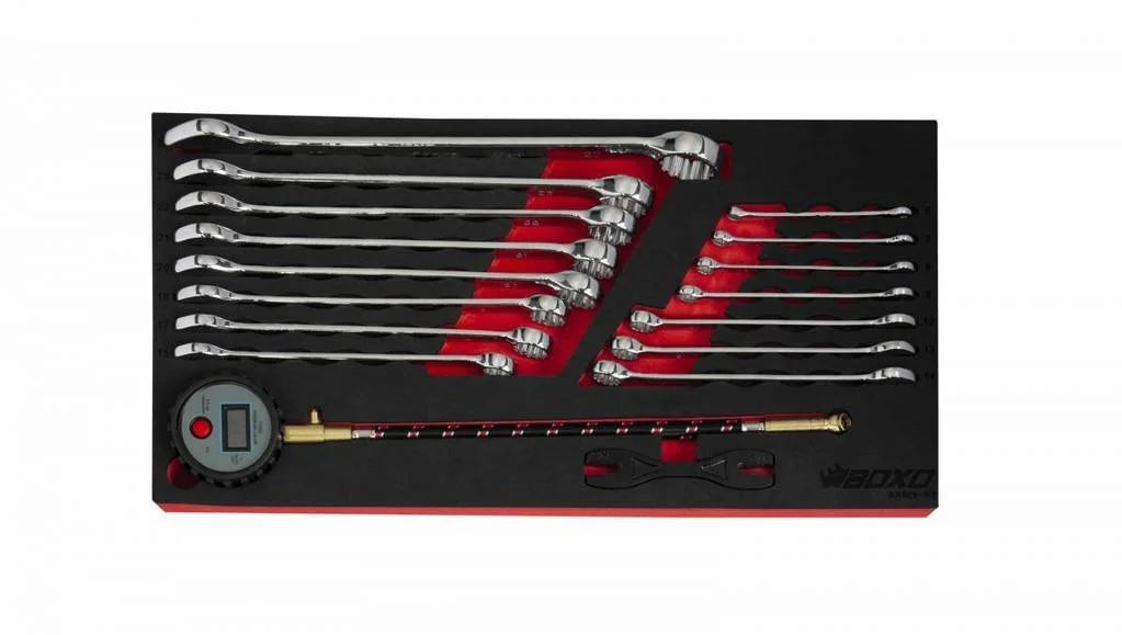 Heavy Duty 103 Piece MotoBox Tool Box - Black