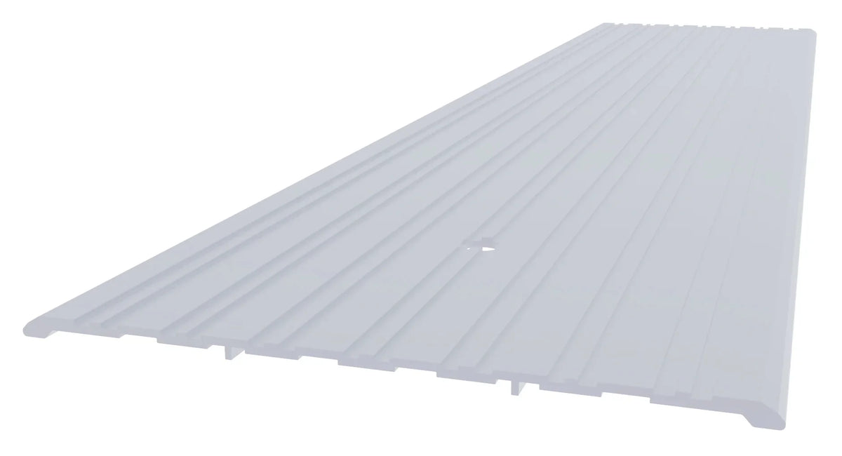 492A36 8" Aluminum Commercial Saddle Threshold - 36-1/2" Length