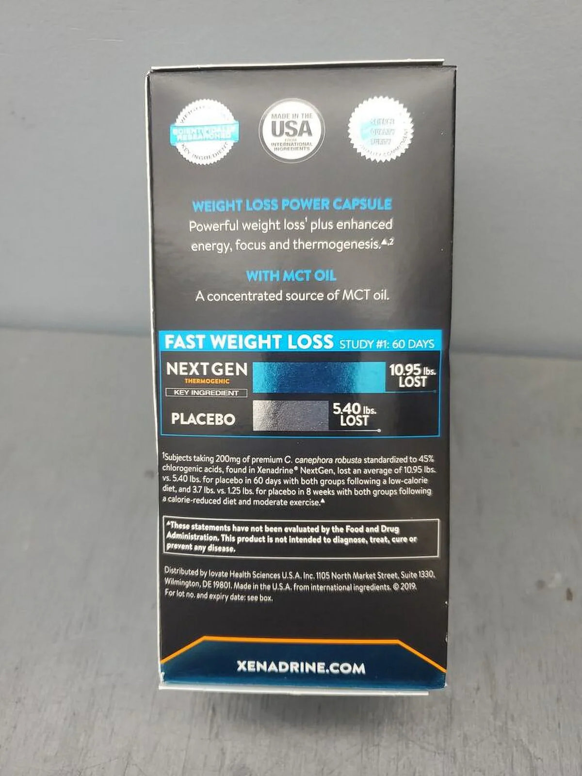 2 Pk: NextGen Thermogenic Xenadrine Powerful Weight Loss 60