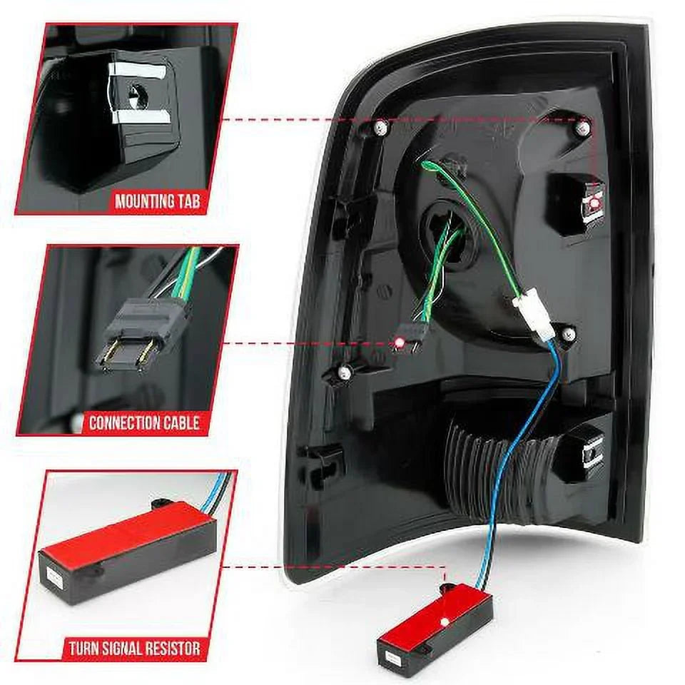311318 Tail Light Assembly Fits select: 2014-2019  1500, 2009-2012   1500