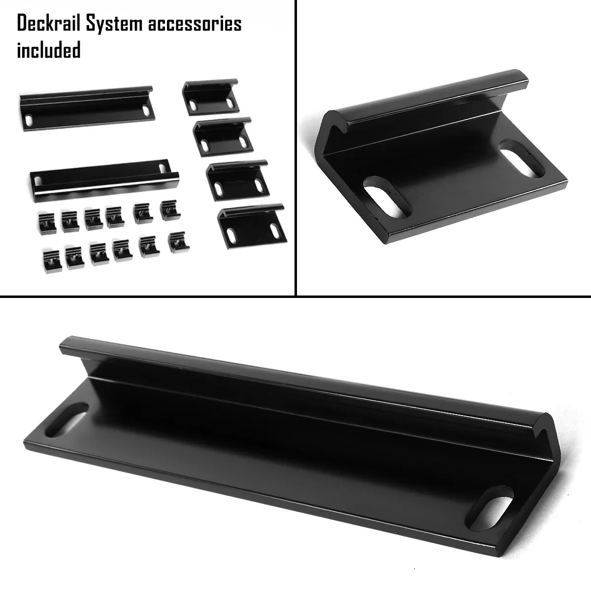 Motoring --060 for 2016 to 2019 Toyota Tacoma 6' Bed Fleetside Adjustable Tri-Fold Soft Top Trunk Tonneau Cover 17 18