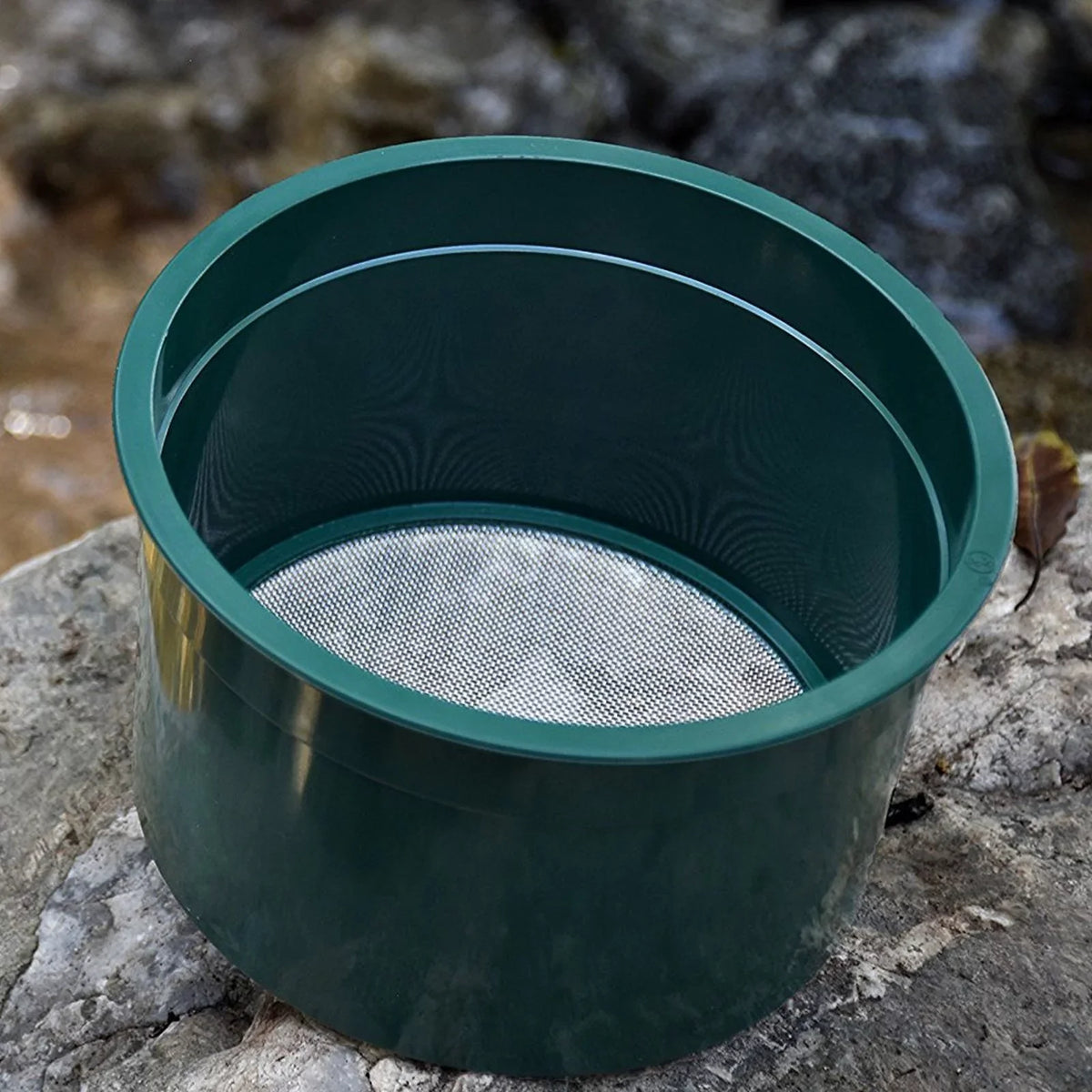 Outdoor 3pc Gold Rush Sifting Classifier Sieve Mini 6 Inch Prospect Pan, 3 Sizes