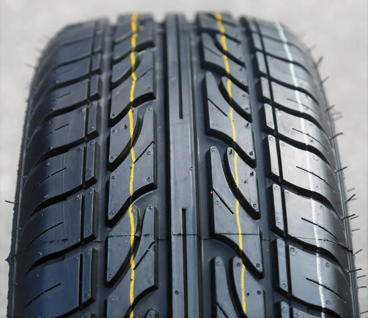 Set of 4 () Haida Racing HD921 195/45R16 84V  Performance Tire Fits: 2012 Fiat 500 Abarth, 2013-18 Fiat 500 Abarth Cabrio